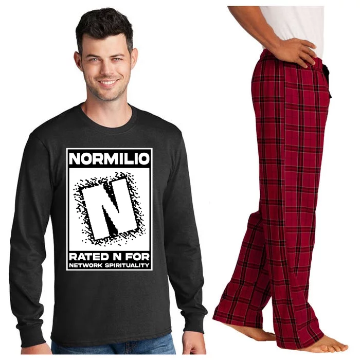 Normilio Rated N For Network Spirituality Long Sleeve Pajama Set