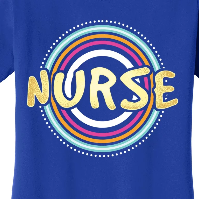 Nurse Rainbow Nursing Care Profession Health Recover Medical Gift Women's T-Shirt