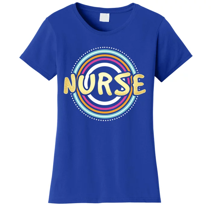 Nurse Rainbow Nursing Care Profession Health Recover Medical Gift Women's T-Shirt