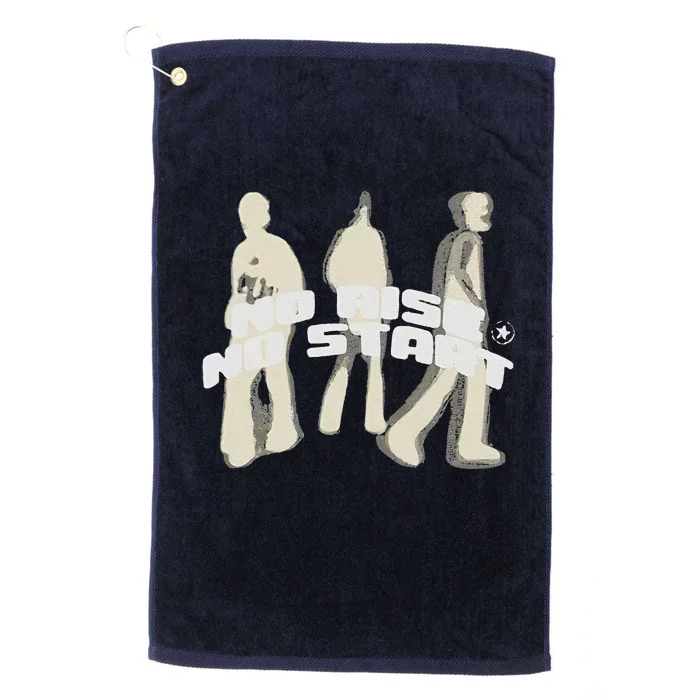 No Rise No Start Individual Style And Make A Statement Platinum Collection Golf Towel