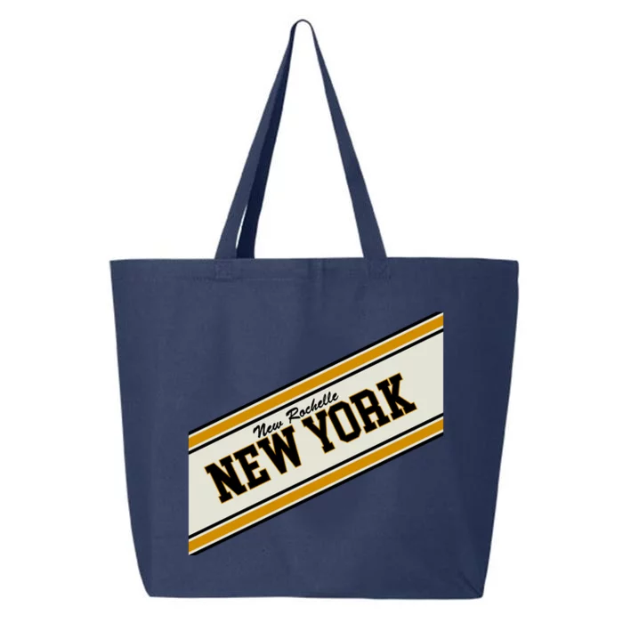 New Rochelle New York Varsity Logo 25L Jumbo Tote