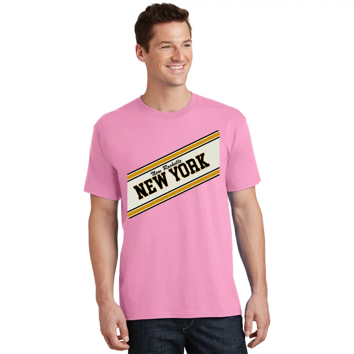 New Rochelle New York Varsity Logo T-Shirt