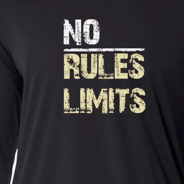 No Rules No Limits Cooling Performance Long Sleeve Crew