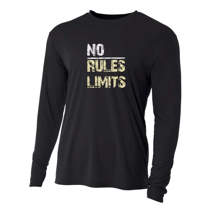 No Rules No Limits Cooling Performance Long Sleeve Crew