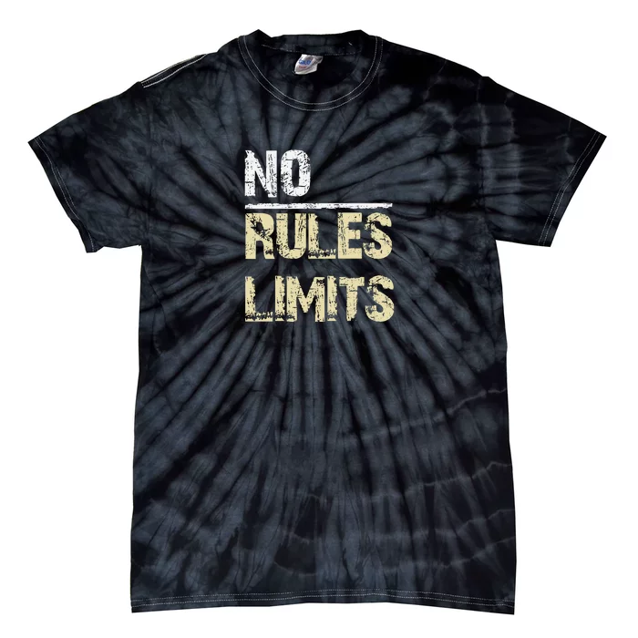 No Rules No Limits Tie-Dye T-Shirt