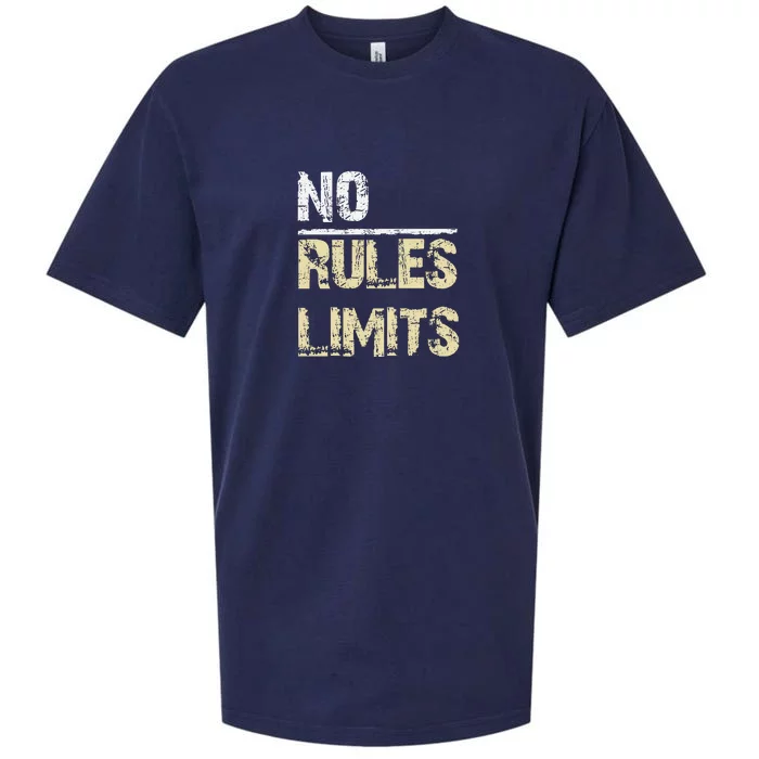 No Rules No Limits Sueded Cloud Jersey T-Shirt