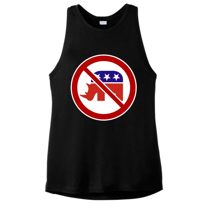 No RINOs Ladies Tri-Blend Wicking Tank