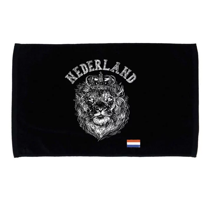 Nederland Reto Netherlands Lion Holland Dutch Microfiber Hand Towel