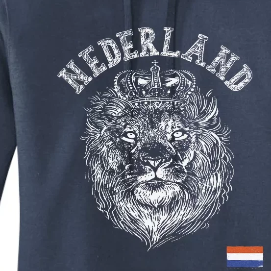 Nederland Reto Netherlands Lion Holland Dutch Women's Pullover Hoodie