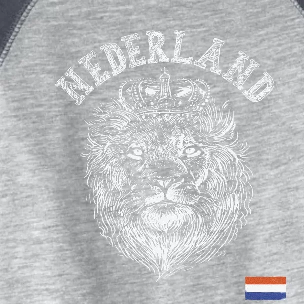 Nederland Reto Netherlands Lion Holland Dutch Toddler Fine Jersey T-Shirt