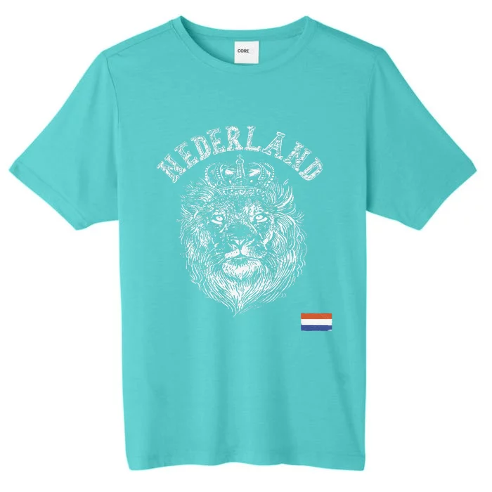 Nederland Reto Netherlands Lion Holland Dutch ChromaSoft Performance T-Shirt