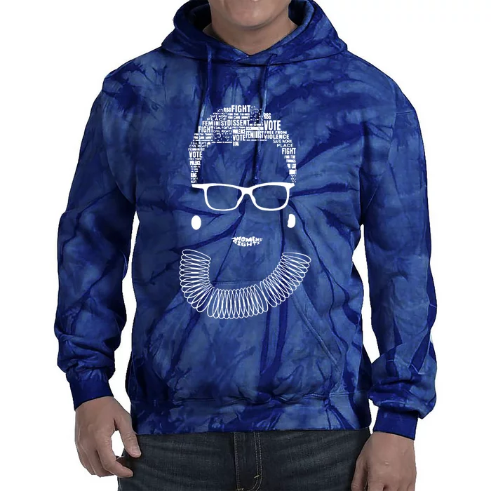 Notorious R.B.G Progressive Liberal Ruth Bader Ginsburg Tie Dye Hoodie