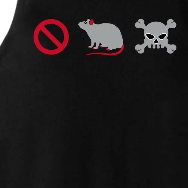 No Rat P.O.I.S.O.N Ladies Tri-Blend Wicking Tank