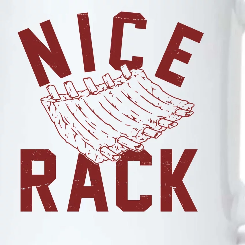 Nice Rack Ribs Bbq Lover Funny Black Color Changing Mug