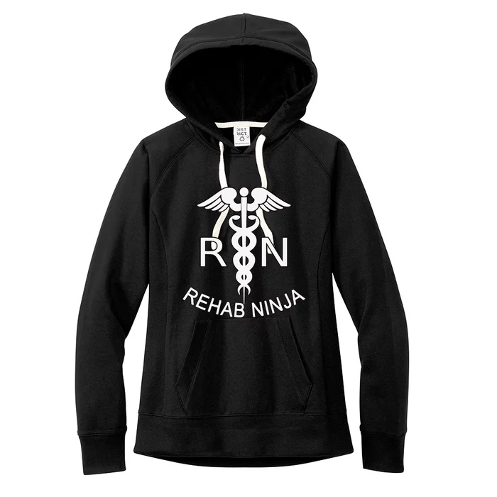 Nurse RN Rehab Ninja Women's Fleece Hoodie