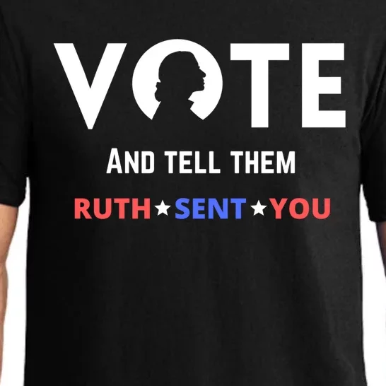 Notorious Rbg Ruth Bader Ginsburg Vote Feminist Great Gift Pajama Set