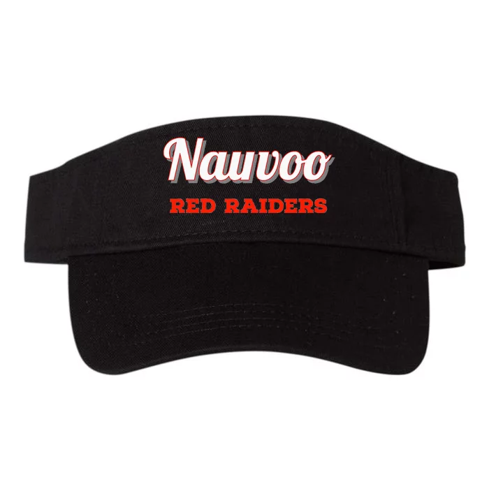 Nauvoo Red Raiders Valucap Bio-Washed Visor