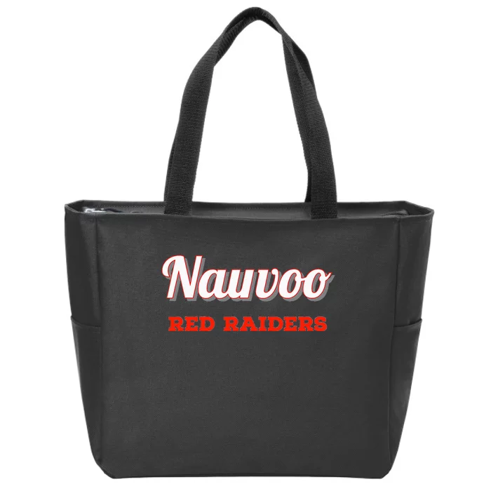 Nauvoo Red Raiders Zip Tote Bag