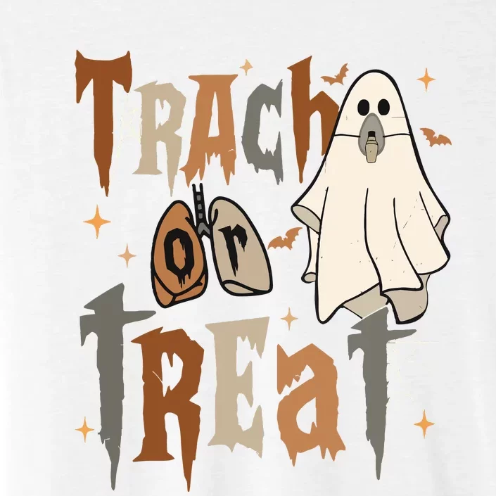 Nurse Respiratory Therapist Halloween Trach Or Treat ChromaSoft Performance T-Shirt