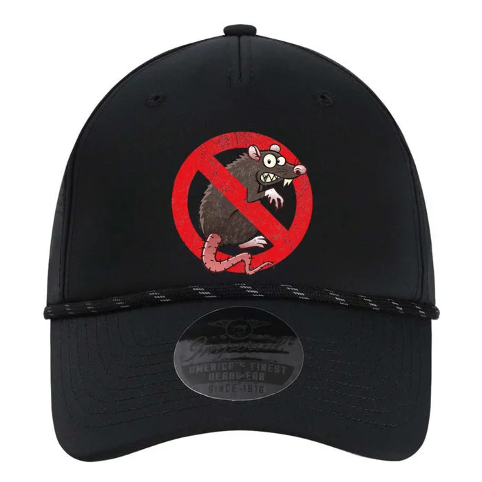 No Rats Union Pest Control Rat Sign Gag No Rats Allowed Performance The Dyno Cap