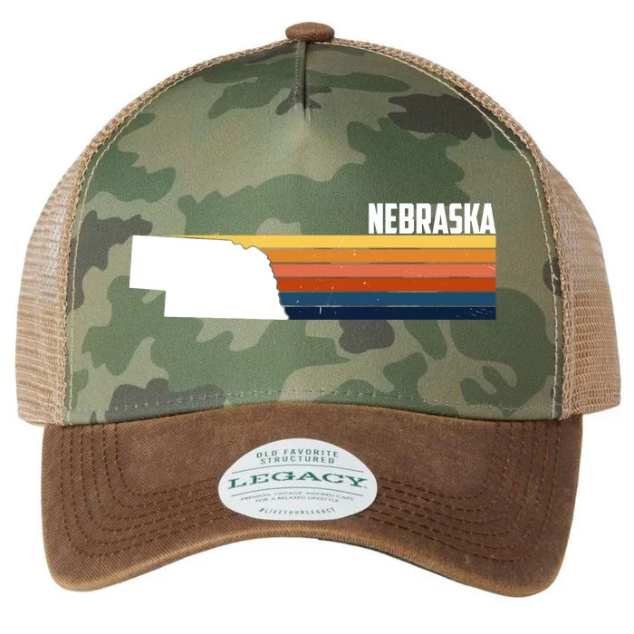 Nebraska Retro United States Legacy Tie Dye Trucker Hat