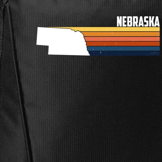 Nebraska Retro United States City Backpack