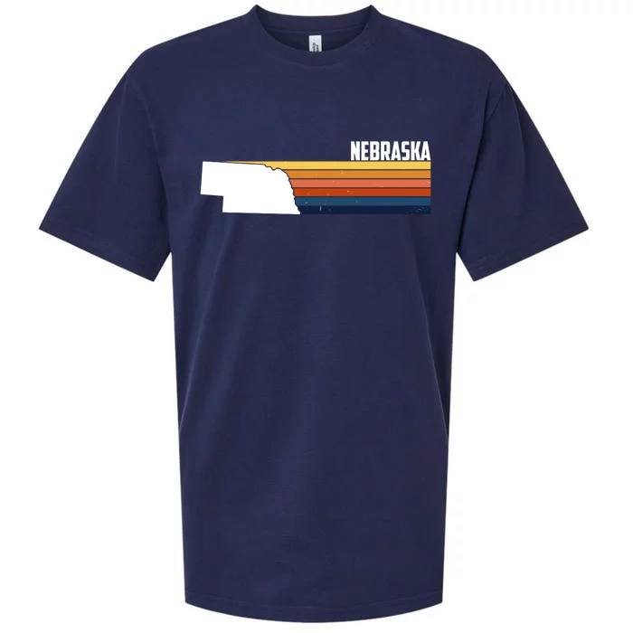 Nebraska Retro United States Sueded Cloud Jersey T-Shirt