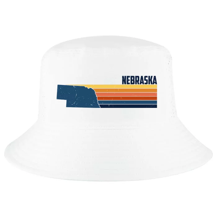 Nebraska Retro United States Cool Comfort Performance Bucket Hat