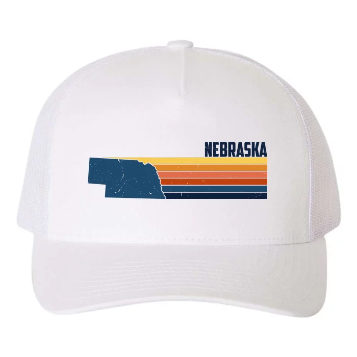 Nebraska Retro United States Yupoong Adult 5-Panel Trucker Hat