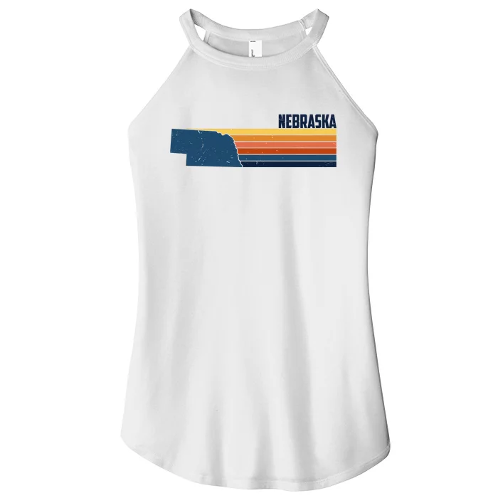 Nebraska Retro United States Women’s Perfect Tri Rocker Tank