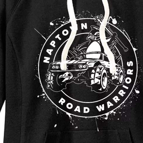 Naptown Road Warriors Penguin Mascot Women's Fleece Hoodie