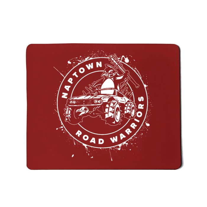 Naptown Road Warriors Penguin Mascot Mousepad