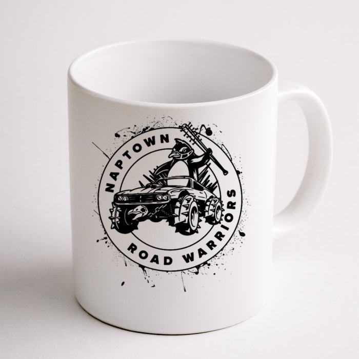 Naptown Road Warriors Penguin Mascot Front & Back Coffee Mug