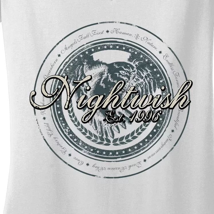 Nightwish Since 1996 Women's V-Neck T-Shirt