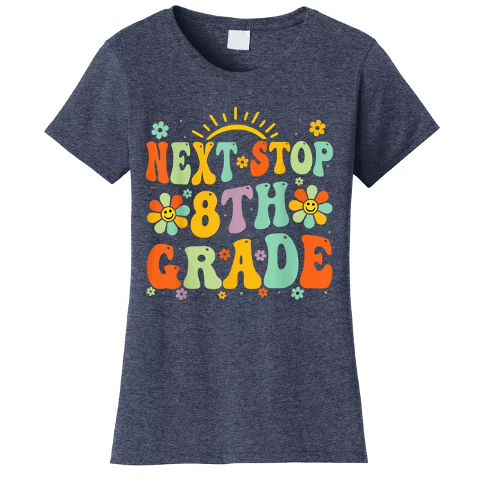 Next Stop 8th Grade Graduation To 8th Grade Back To School Women's T-Shirt