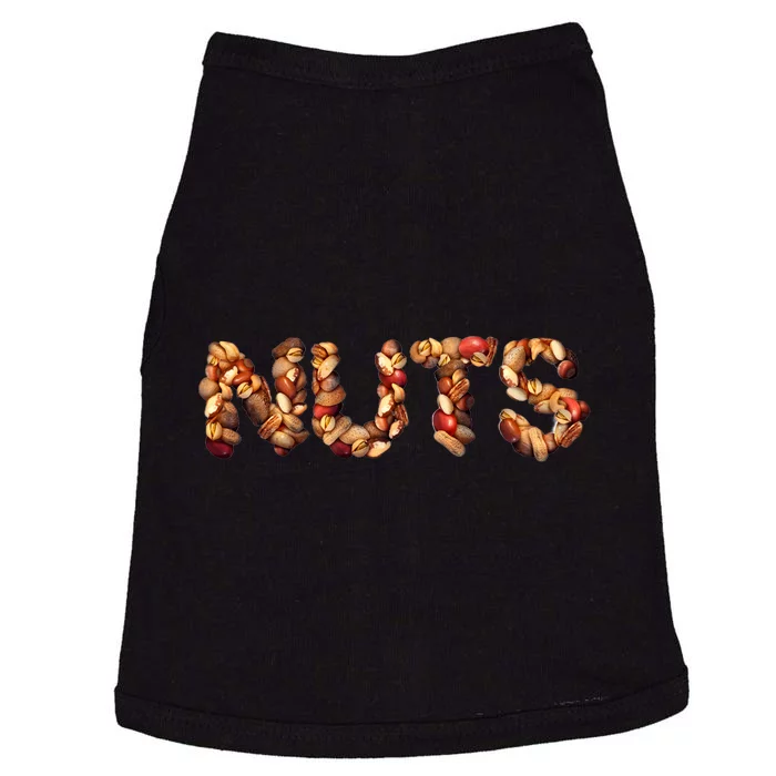 Nuts Symbol As Letters Doggie Tank