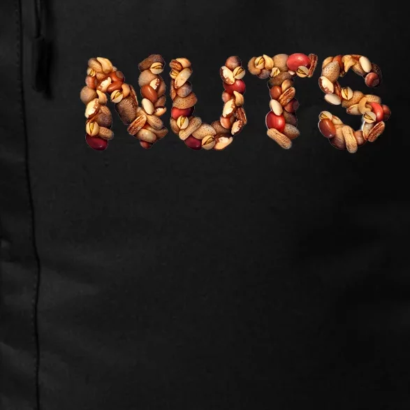 Nuts Symbol As Letters Daily Commute Backpack