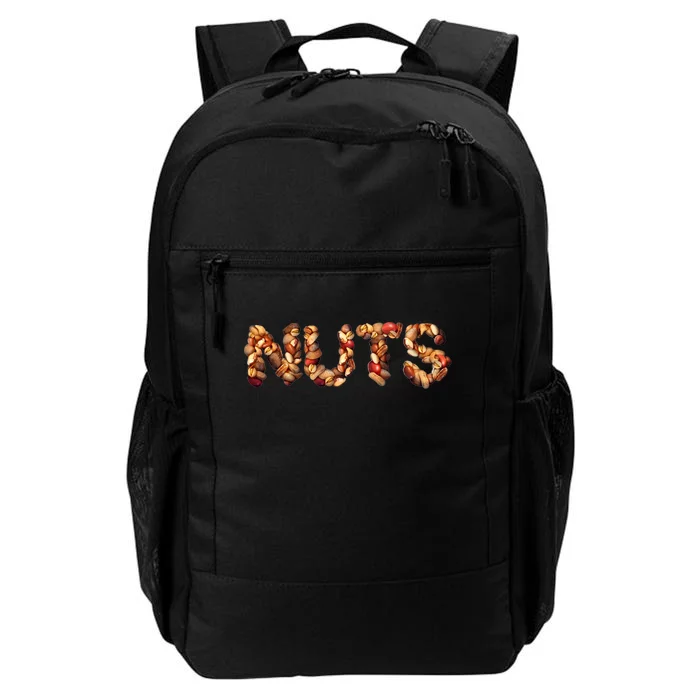 Nuts Symbol As Letters Daily Commute Backpack