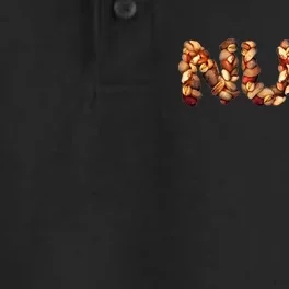 Nuts Symbol As Letters Dry Zone Grid Performance Polo