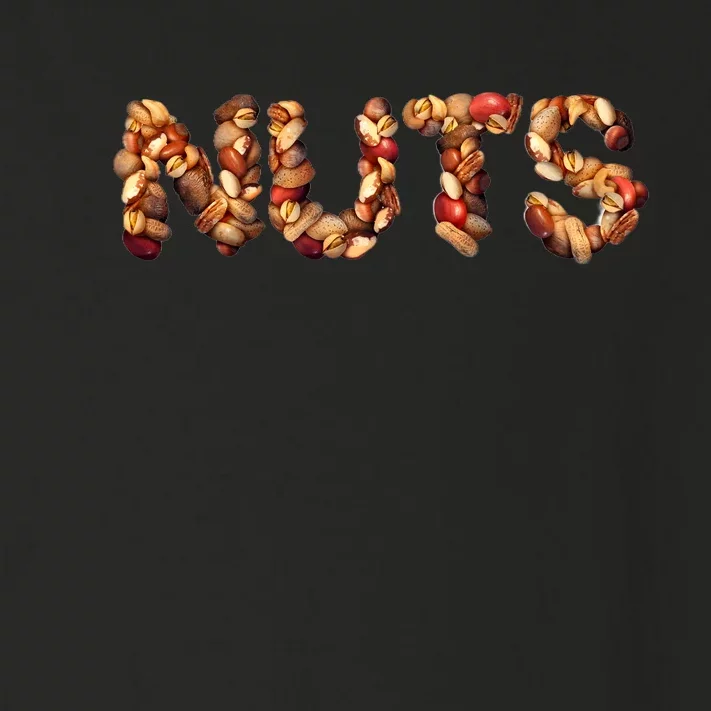 Nuts Symbol As Letters Toddler Long Sleeve Shirt