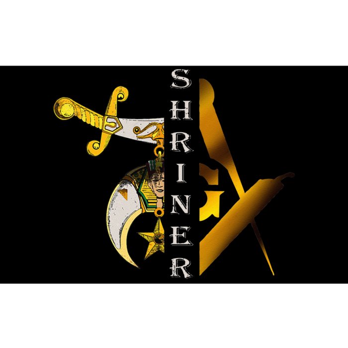 Noble Shriner And Mason Classic Symbol Bumper Sticker