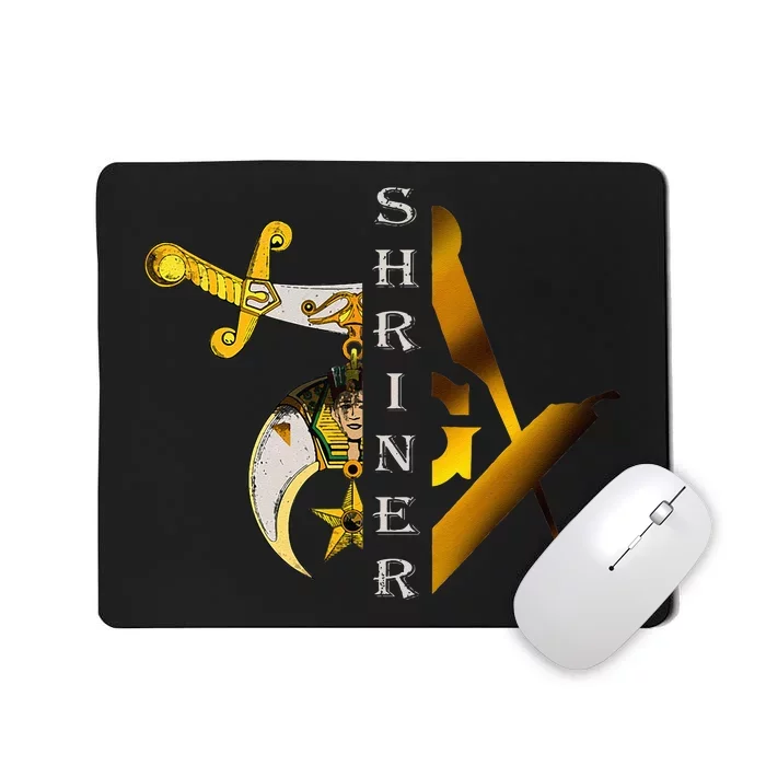 Noble Shriner And Mason Classic Symbol Mousepad