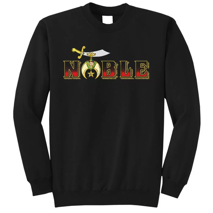 Noble Shriner Aaonms Emblem Aeaonms Mason Tall Sweatshirt