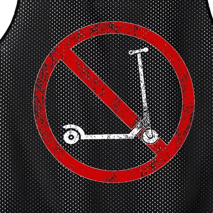 No Scooters allowed Anti Scootering True Skaters Only Mesh Reversible Basketball Jersey Tank