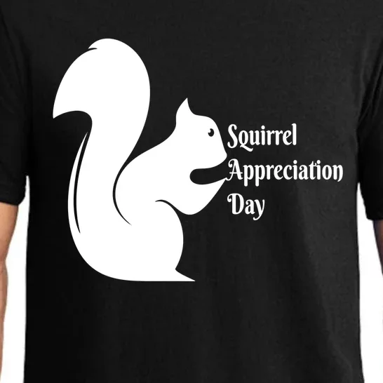 National Squirrel Appreciation Day Gift Funny Gift Pajama Set