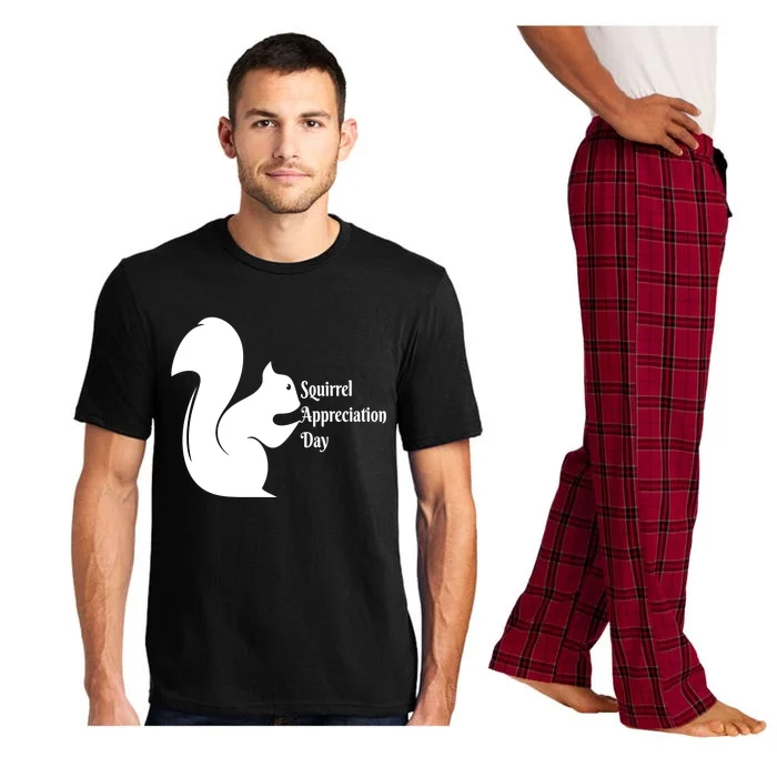 National Squirrel Appreciation Day Gift Funny Gift Pajama Set