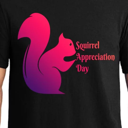 National Squirrel Appreciation Day Gift Pajama Set