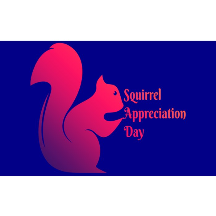 National Squirrel Appreciation Day Gift Bumper Sticker