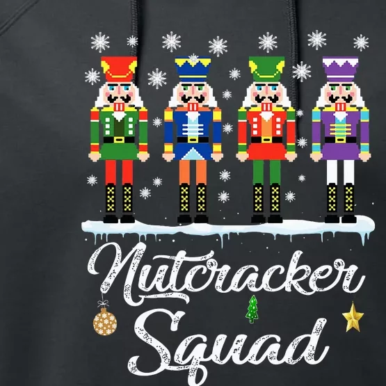 Nutcracker Squad Ballet Dance Matching Family Christmas Performance Fleece Hoodie