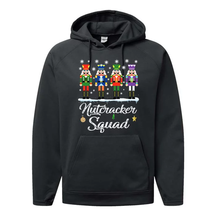 Nutcracker Squad Ballet Dance Matching Family Christmas Performance Fleece Hoodie